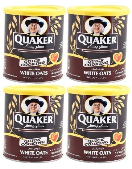 QUAKER WHİTE OATS Yulaf Ezmesi 500 Gr X4 ADET