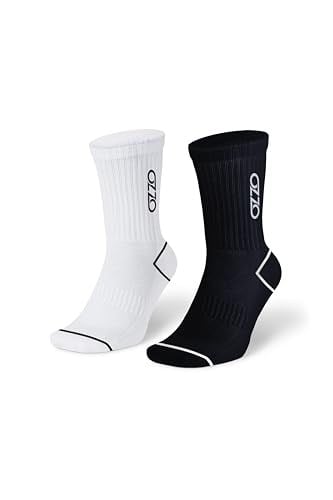 Quezo OzzoSeries Unisex 2'li Paket Spor Çorap - Pamuklu, Hafif, Terleme Koku Yapmaz - Atletik Dayanıklı Performans Çorap - Kadın ve Erkek