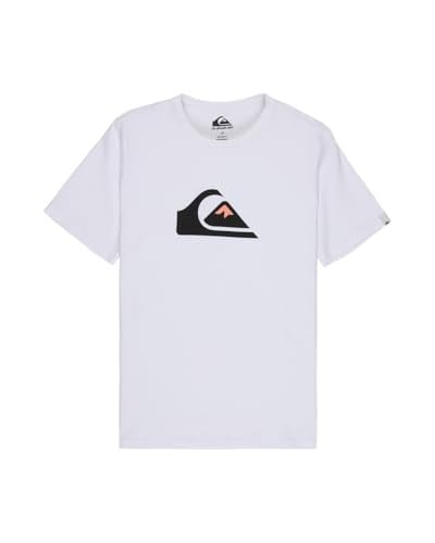 Quiksilver Comp Logo Ss Çocuk Kısa Kollu T-Shirt M/12 Beyaz