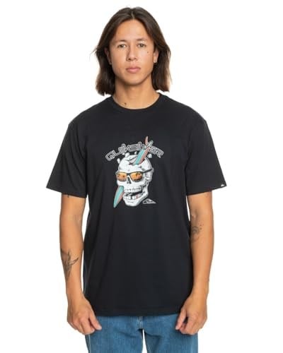 Quiksilver Eqyzt07674 One Last Surf Ss Siyah Erkek T-Shirt