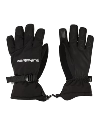 Quiksilver Mission Glove erkek eldiveni, siyah, beden L