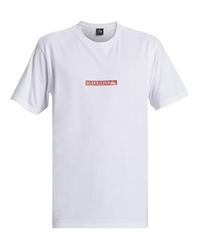 Quiksilver QS CLICKER LOGO DNA BEYAZ Erkek Tshirt BEYAZ L