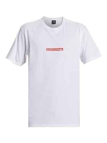 Quiksilver QS CLICKER LOGO DNA BEYAZ Erkek Tshirt BEYAZ S