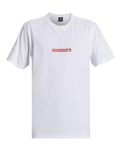 Quiksilver QS CLICKER LOGO DNA BEYAZ Erkek Tshirt BEYAZ M
