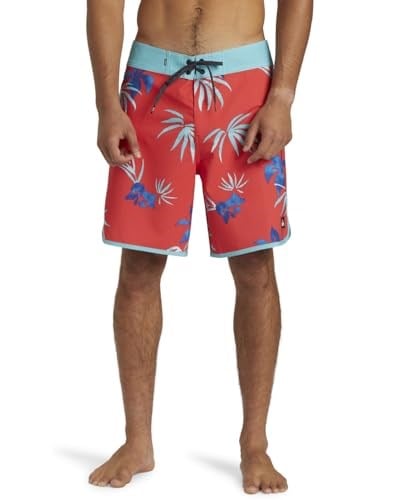 Quiksilver Surfsilk Scallop 18 Erkek Boardshort-AQYBS03630 Cayenne 32