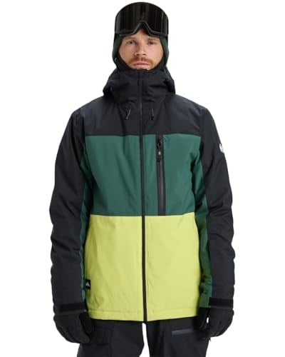 Quiksilver Sycamore Block 20k Jacket Yelek Erkekler