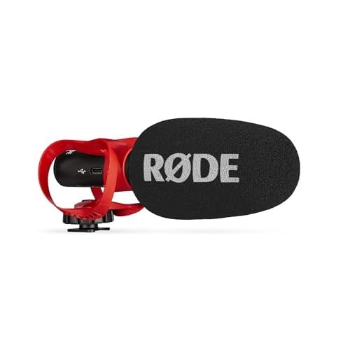 RØDE VideoMic GO II Ultra kompakt Kamera Üstü Av Tüfeği Mikrofonu Film Yapımı, İçerik Oluşturma, Podcasting ve Video Görüşmeleri için 3,5 mm ve USB Çıkışları