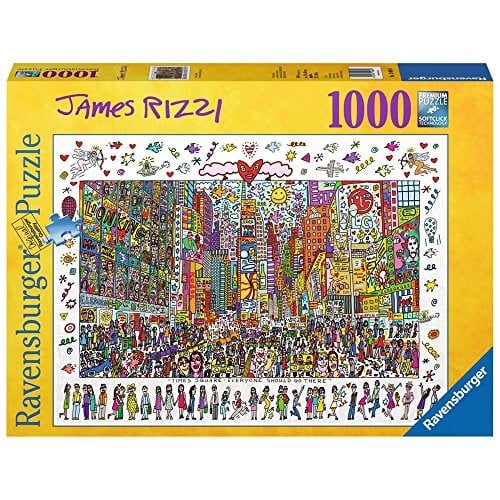 Ravensburger 1000 Parça Puzzle James Rizzi-Times Square