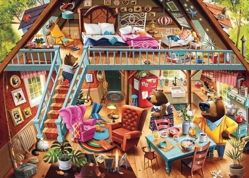 Ravensburger 1000p Puzzle Goldilocks, Yapboz