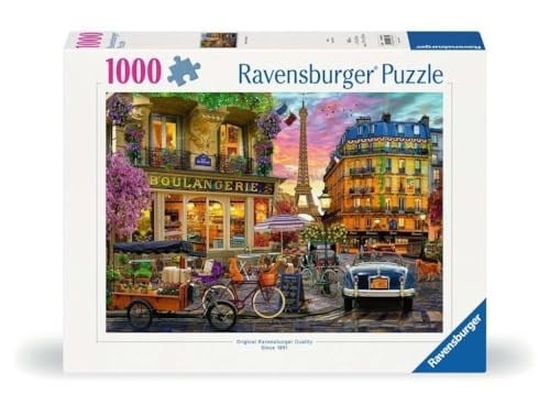 Ravensburger 1000p Puzzle Paris, Yapboz - Seçenekler: Manzaralı, Eski tasarım