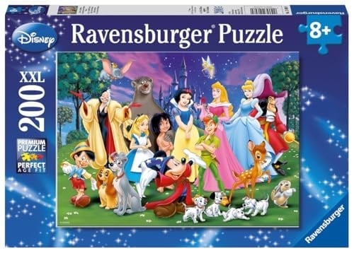 Ravensburger 200 Parça W. Disney Karakterleri Puzzle