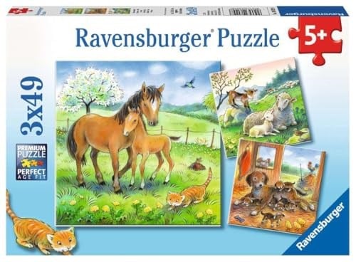Ravensburger 3×49 Parça “Sarılma Zamanı” Puzzle