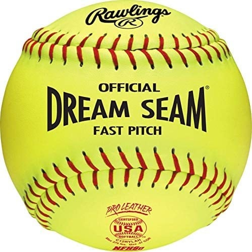 Rawlings | Official DREAM SEAM Fastpitch Softballs | 12