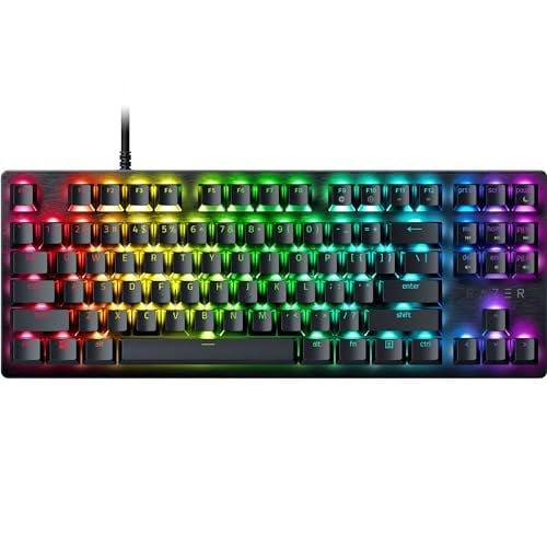 Razer Huntsman V3 X Tenkeyless (Mor Anahtar) - Espor için Optik Klavye - Sayısal Tuş Takımı Tasarımı Yok - Programlanabilir Tuşlar - RGB Teknolojil - Seçenekler: Mini, Tenkeyless, TR Düzeni, US Düzeni