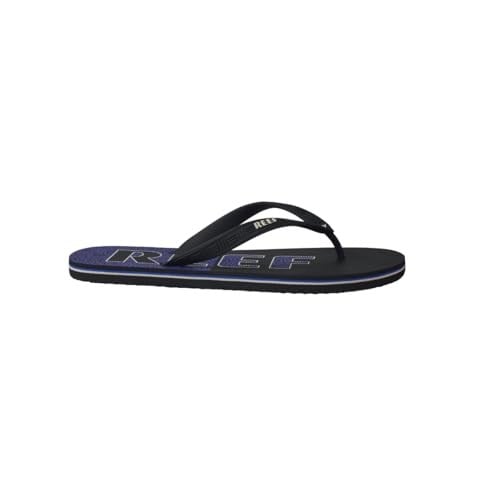 Reef Cj3994 Reef Seaside Parmakarası Siyah-Mor Erkek Terlik