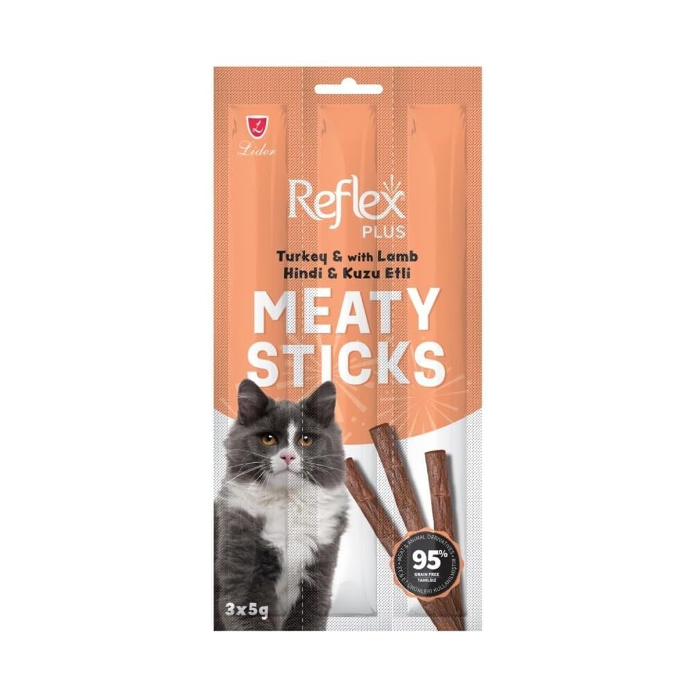 Reflex Hindili Kuzulu Kedi Ödül Çubuğu 5 Gr 3 Adet Tekli Paket