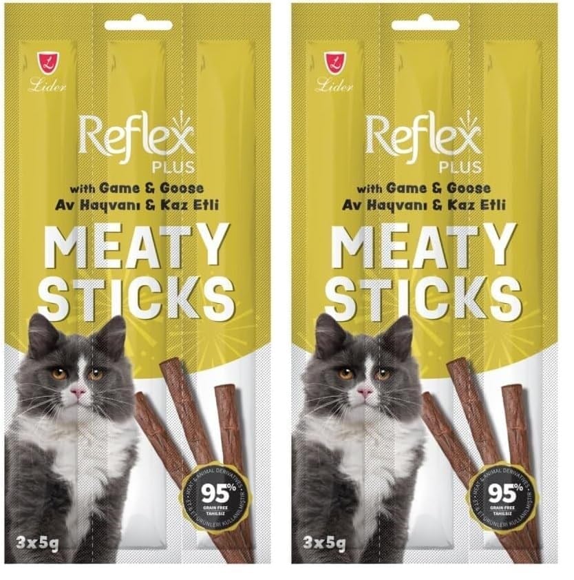 Reflex Kedi Ödül Stick Av Hayvanlı & Kaz 3 * 5 Gr 2li paket