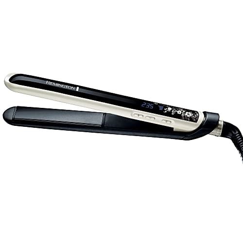 Remington Pearl S9500 saç düzleştirici (eşit ısı dağılımı için gerçek incili yüksek kaliteli seramik kaplama) LCD ekran, 150-235 ° C