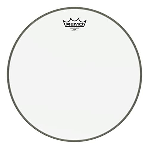 Remo 8'' Ambassador Clear Tom Derisi