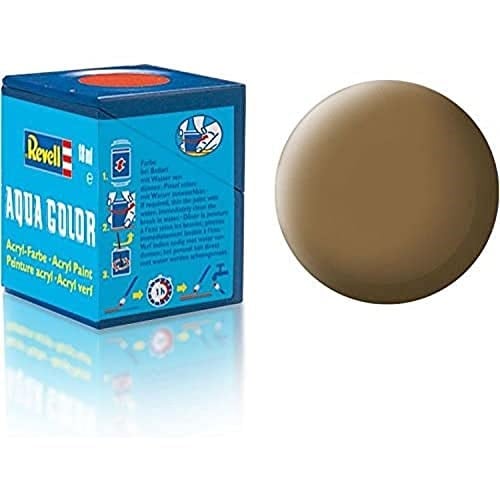 Revell - Su Bazlı Maket Boyası Koyu Toprak Mat 18 Ml (36182)
