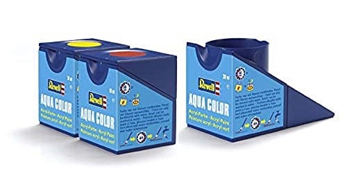 Revell - Su Bazlı Maket Boyası Mavi Mat 18 Ml (36156)