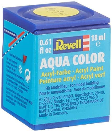 Revell - Su Bazlı Maket Boyası Sarı Mat 18 Ml (36115)