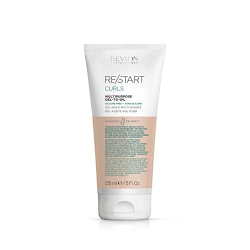Revlon Professional Restart Curls Multipurpose Gel-To-Oil 150ml Sulfate & Silicone Free