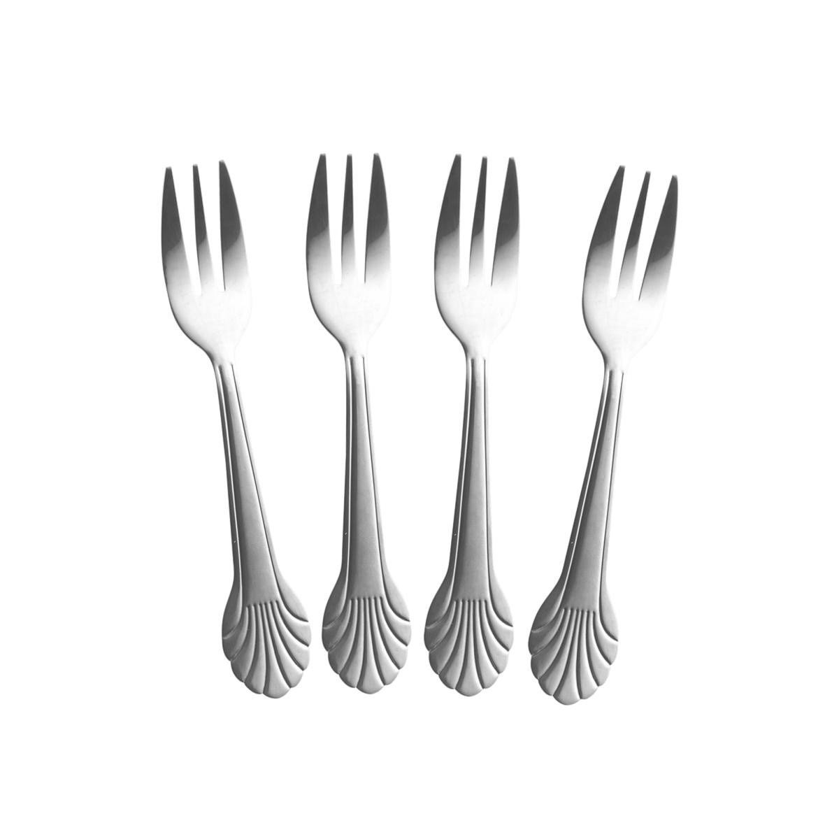 Rice Paslanmaz Çelik - Silver Tatlı Çatalı