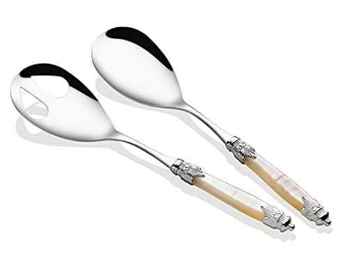 Rivadossi Arianna Chrome Krem Salata Servis Seti