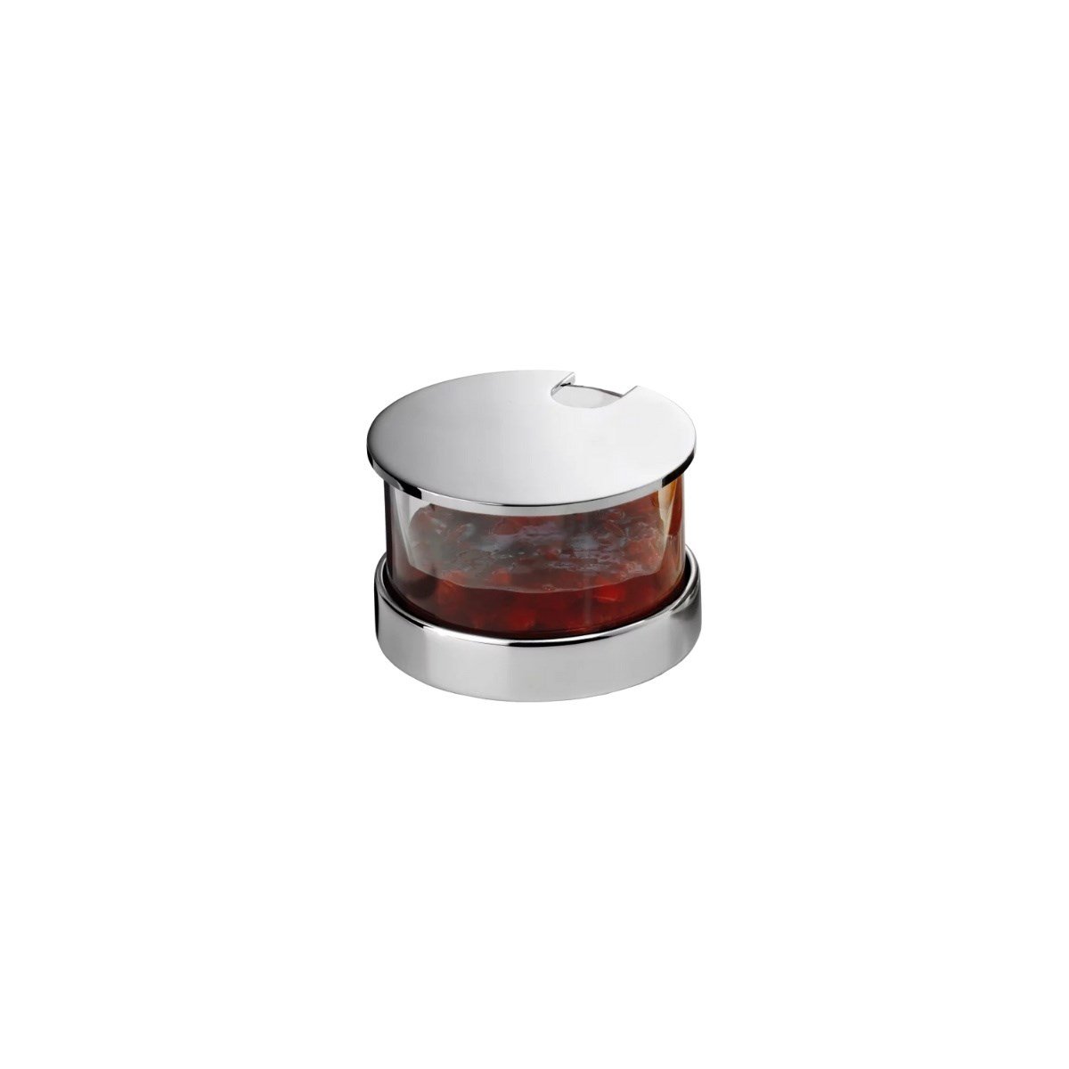 Robbe&Berking Gümüş Kaplama Kapaklı Reçellik 5,8 cm