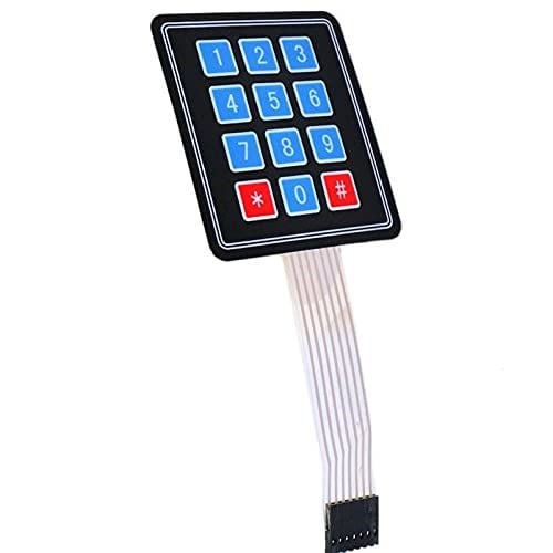 Robotistan 3x4 Membran Tuş Takımı - Keypad
