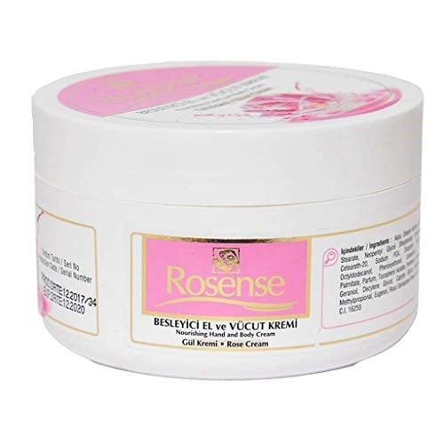 Rosense El ve Vücut Gül Kremi 250Ml