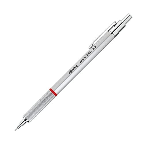 Rotring Rapid PRO Mekanik Kurşun Kalem, Gümüş, 0.7 mm