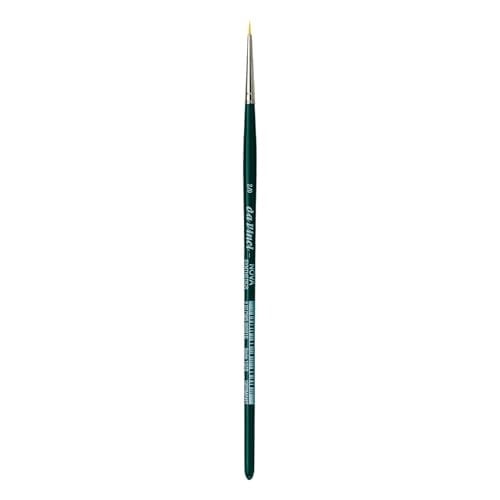(Round, Size 00) - da Vinci Nova Series Watercolour Brush, Round Synthetic, Size 0 (1570-00) - Seçenekler: Ekstra Kısa Rötuş, Etiket/Liner, Eğik Kenar, Fan mikseri...