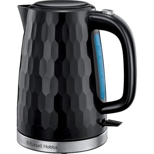 Russell Hobbs Honeycomb Black Kettle bouilloire 1,7 L 2400 W siyah