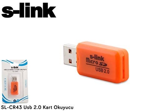 S-link SL-CR43 Usb 2.0 Kart Okuyucu, Asorti