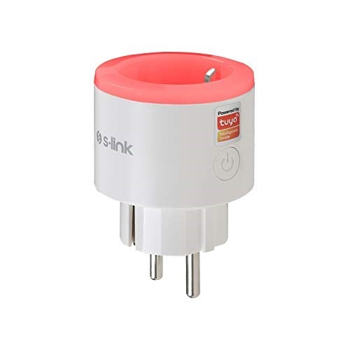 S-Link Swapp SL-03 16A Akım Korumalı Akıllı Priz RGB Işıklı 2.4 G Wifi TUYA Destekli