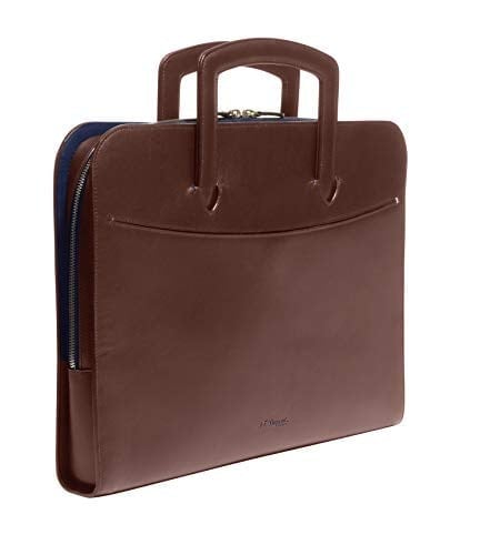 S.T. DUPONT Line D İnce Evrak Çantası, Tek beden, Siyah, Unisex Yetişkin