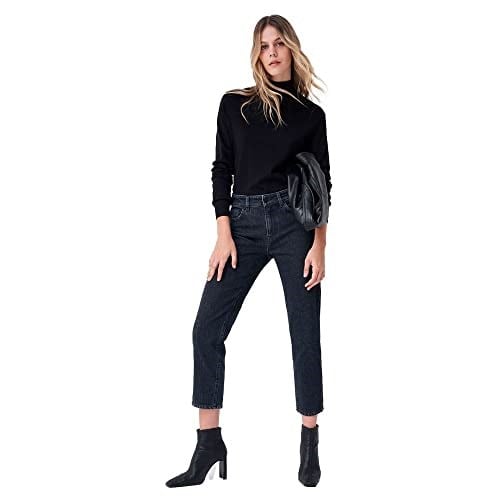 Salsa Preto New Fit Preta Pantolon Gri, gri, 27W, Gri, 27W, Gri, 27W