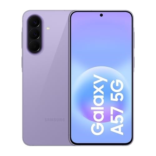 Samsung Galaxy A57 5G Android Akıllı Telefon, 256GB Hafıza, 8GB RAM, Lila, 6 Nesil OS Güncellemesi, Geniş Ekran, Üçlü Kamera (Samsung Türkiye Garantili)