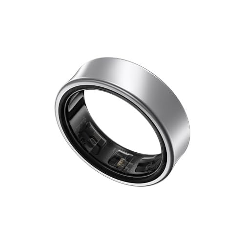 Samsung Galaxy Ring, AI Akıllı Yüzük, Fitness Takibi, Uyku Takipçisi, 7 Günlük Pil Ömrü, Yüzük Ölçüsü 6, Gümüş Titanyum (Samsung Türkiye Garantili) - Seçenekler: Ring Ölçü Kiti