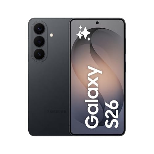Samsung Galaxy S26 Siyah, 256GB Depolama, Yapay Zeka Telefonu, 12GB Bellek, Özelleştirilmiş AP, Photo Assist, 50MP Kamera, 4300mAh Pil
