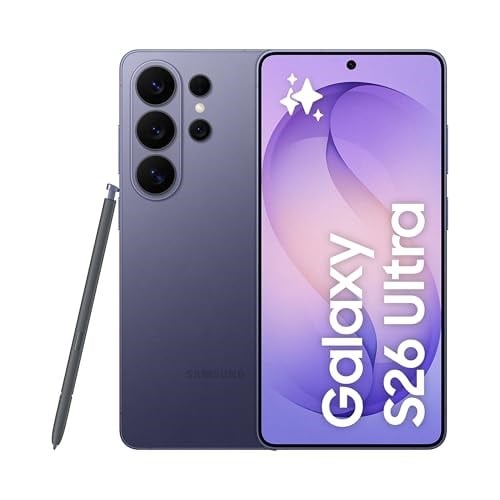 Samsung Galaxy S26 Ultra Kobalt Mor, 512GB Depolama, Yapay Zeka Telefonu, 12GB Bellek, Özelleştirilmiş AP, Yerleşik Gizlilik Ekranı, Photo Assist, 200MP Kamera, 5000mAh - Seçenekler: 1TB, 256GB, 512GB