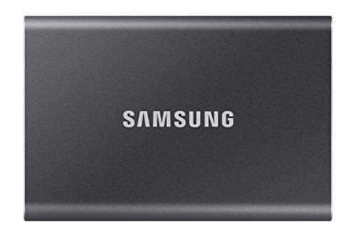 Samsung MU-PC1T0T/WW T7 1TB USB 3.2 Gen 2 Harici Katı Hal Sürücüsü, Gri