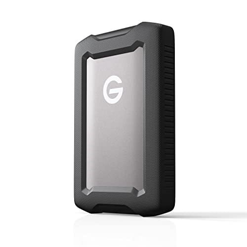 SanDisk Professional G-Drive Mobil Sabit Disk ZırhıATD Arazi Sabit Disk (5 TB, USB-C™ Hazır, 140 MB/sn, Mac ve Windows için, Suya ve Toza Dayanıklı) Gri/Siyah - Seçenekler: 4 TB, 5 TB
