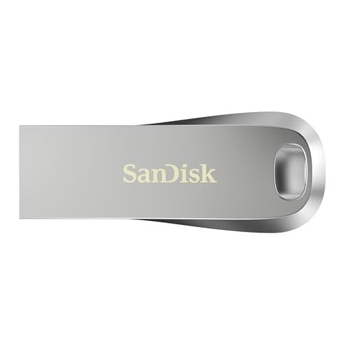 SanDisk Ultra Luxe USB 3.1 Flash Sürücü 64 GB (USB 3.1 Gen 1 ve USB 3.0 uyumlu, 150 MB/s, Şifre Koruması, Veri Kurtarma Yazılımı) - Seçenekler: 64GB (Pack of 1), 256GB, 1 TB, 32GB (Pack of 1), 128GB