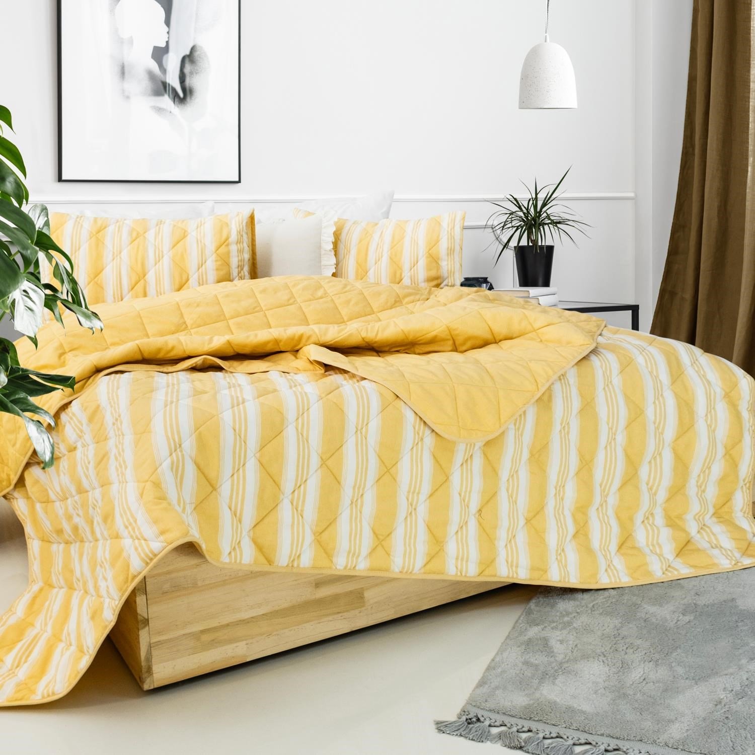 Schafer Home İnfinity Çift Kişilik Complete Set 4 Parça-Hardal
