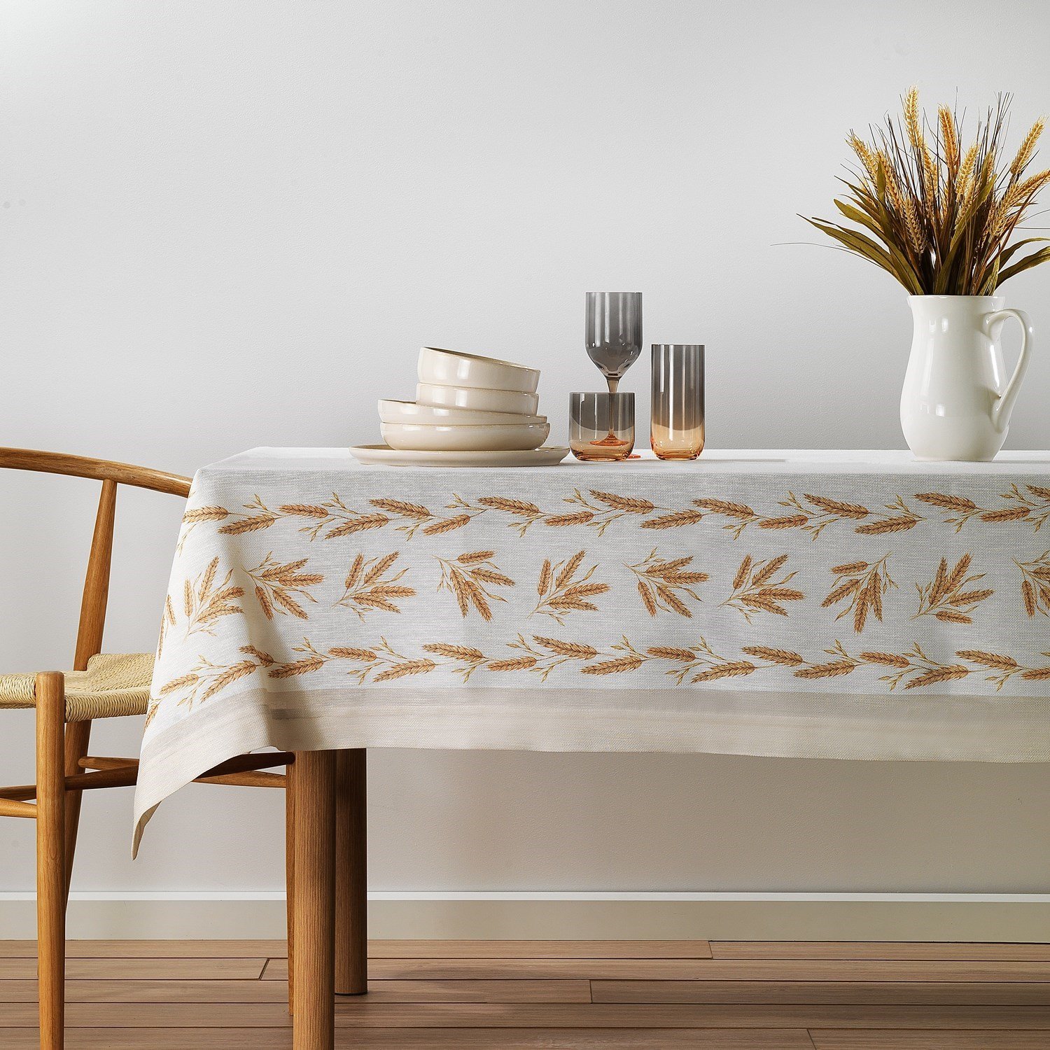 Schafer Home Virgo Baskılı Masa Örtüsü 160x240 Cm 1 Parça