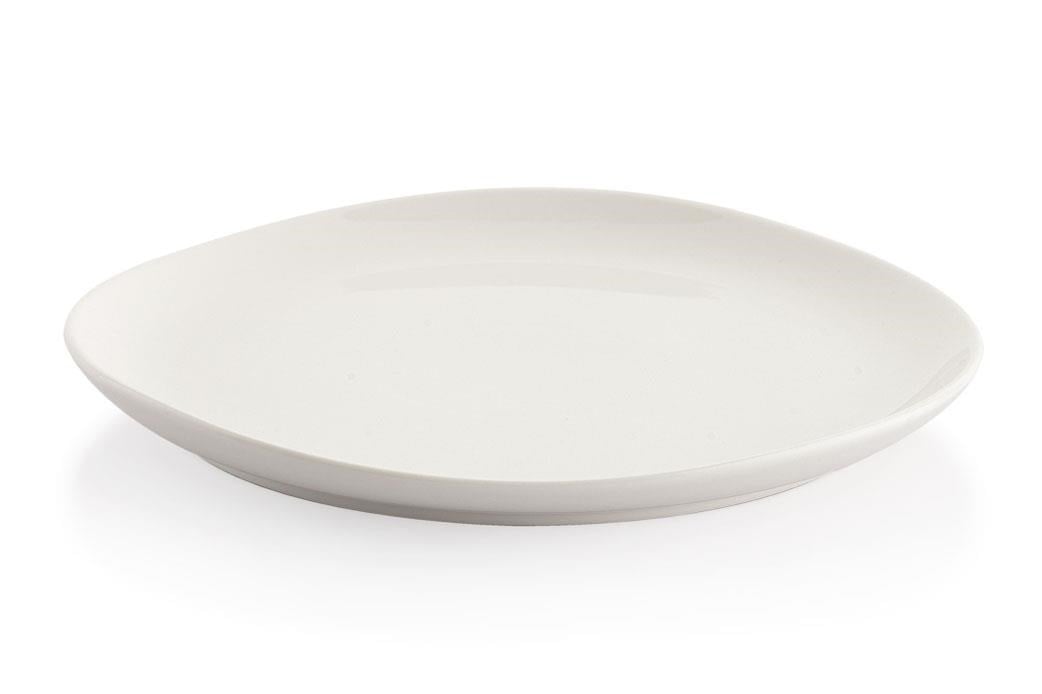 Schafer Nice 1 Parça Servis Tabağı 25 Cm-Beyaz