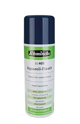 Schmincke Medium 403 Fixative For Watercolors Sulu Boya Fiksatifi Sprey 300 Ml